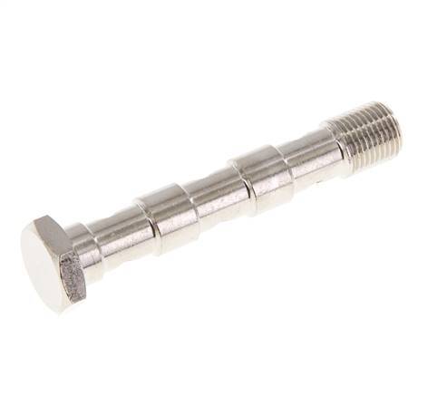 Banjobout 3-weg Vernikkeld Messing G1/8'' Buitendraad 57mm [2 Stuks]