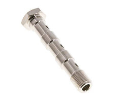Banjobout 3-weg Vernikkeld Messing G1/8'' Buitendraad 57mm [2 Stuks]