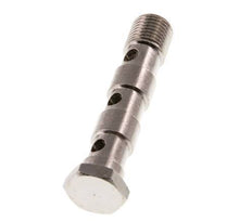Banjobout 3-weg Vernikkeld Messing G1/4'' Buitendraad 67mm [2 Stuks]