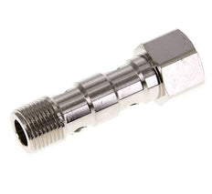Banjobout 2-weg Vernikkeld Messing G1/2'' Buiten- en Binnendraad 62.5mm