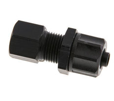 8x6 & G1/8'' Aluminium Rechte Opsteekkoppeling Binnendraad Schotdoorvoer