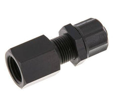 8x6 & G1/4'' Aluminium Rechte Opsteekkoppeling Binnendraad Schotdoorvoer