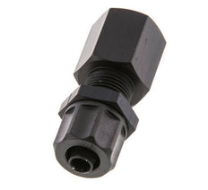 8x6 & G1/4'' Aluminium Rechte Opsteekkoppeling Binnendraad Schotdoorvoer