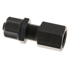 8x6 & G1/4'' Aluminium Rechte Opsteekkoppeling Binnendraad Schotdoorvoer