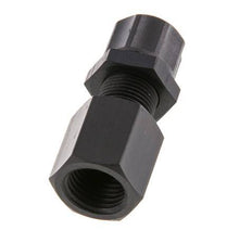 8x6 & G1/4'' Aluminium Rechte Opsteekkoppeling Binnendraad Schotdoorvoer