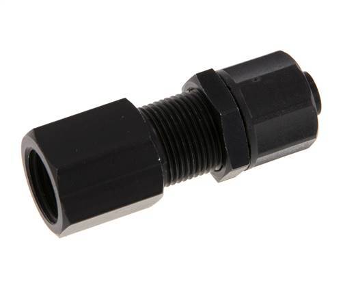 10x8 & G1/4'' Aluminium Rechte Opsteekkoppeling Binnendraad Schotdoorvoer