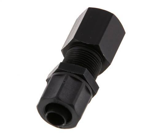 10x8 & G1/4'' Aluminium Rechte Opsteekkoppeling Binnendraad Schotdoorvoer