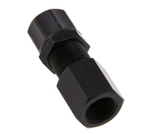 10x8 & G1/4'' Aluminium Rechte Opsteekkoppeling Binnendraad Schotdoorvoer