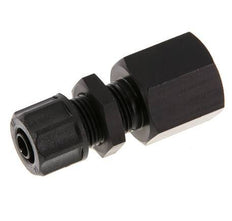 8x6 & G3/8'' Aluminium Rechte Opsteekkoppeling Binnendraad Schotdoorvoer