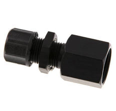 8x6 & G3/8'' Aluminium Rechte Opsteekkoppeling Binnendraad Schotdoorvoer