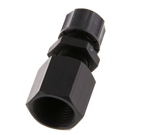 8x6 & G3/8'' Aluminium Rechte Opsteekkoppeling Binnendraad Schotdoorvoer