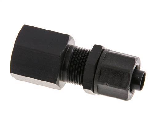 10x8 & G3/8'' Aluminium Rechte Opsteekkoppeling Binnendraad Schotdoorvoer