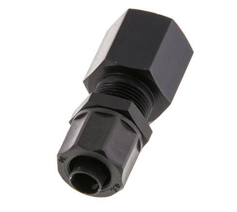 10x8 & G3/8'' Aluminium Rechte Opsteekkoppeling Binnendraad Schotdoorvoer