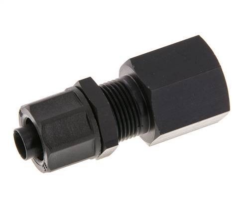 10x8 & G3/8'' Aluminium Rechte Opsteekkoppeling Binnendraad Schotdoorvoer