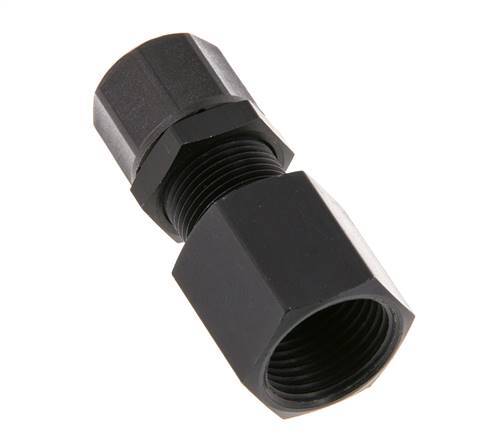 10x8 & G3/8'' Aluminium Rechte Opsteekkoppeling Binnendraad Schotdoorvoer