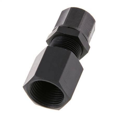 10x8 & G3/8'' Aluminium Rechte Opsteekkoppeling Binnendraad Schotdoorvoer