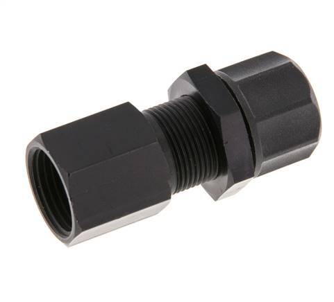 11.6x9 & G3/8'' Aluminium Rechte Opsteekkoppeling Binnendraad Schotdoorvoer