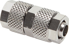 6x4 Nickel plated Brass Straight Push-on Fitting [5 Pieces]