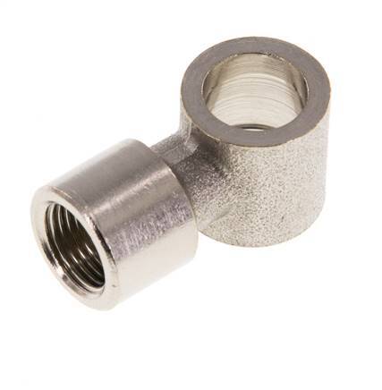 G1/8'' Nickel plated Brass Banjo Fitting with Female Threads [5 Pieces]