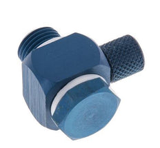 4.3x3 & G1/8" Aluminium Banjo Opsteek Fitting Buitendraad met O-ring Draaibaar [10 stuks]
