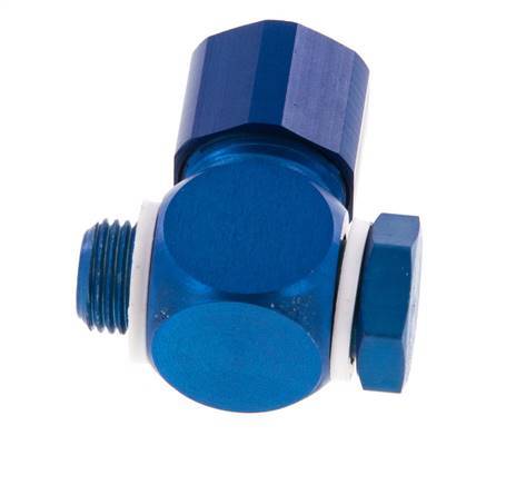 10x8 & G1/8" Aluminium Banjo Opsteek Fitting Buitendraad met O-ring Draaibaar [10 stuks].