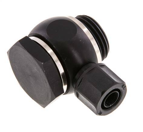 10x8 & G1/2" Aluminium Banjo Opsteek Fitting Buitendraad met O-ring Draaibaar [5 stuks].
