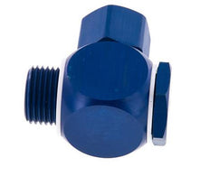 17.6x13 & G1/2" Aluminium Banjo Opsteek Fitting Buitendraad met O-ring Draaibaar [5 stuks].