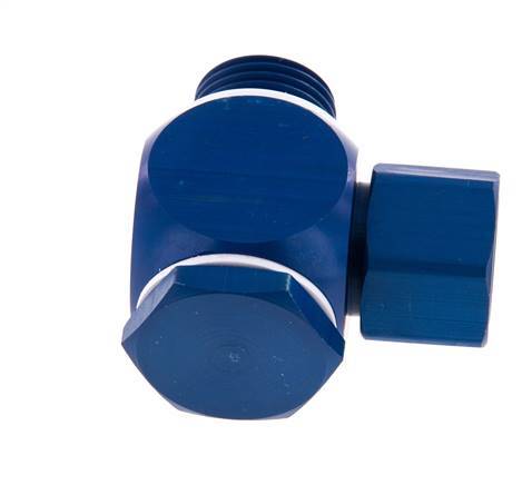 17.6x13 & G1/2" Aluminium Banjo Opsteek Fitting Buitendraad met O-ring Draaibaar [5 stuks].