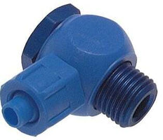 6x4 & G1/8'' PVC Banjobout Opsteekkoppeling Buitendraad O-ring [2 Stuks]