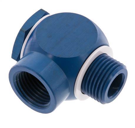 G1/2'' Aluminium Banjobout Binnen- en buitendraad Banjobout O-ring
