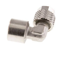 6x4 & G1/8'' Vernikkeld Messing L-Opsteekkoppeling Binnendraad [2 Stuks]