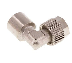 8x6 & G1/8'' Vernikkeld Messing L-Opsteekkoppeling Binnendraad [5 Stuks]
