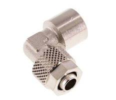 8x6 & G1/8'' Vernikkeld Messing L-Opsteekkoppeling Binnendraad [5 Stuks]