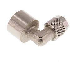 6x4 & G1/4'' Vernikkeld Messing L-Opsteekkoppeling Binnendraad [2 Stuks]