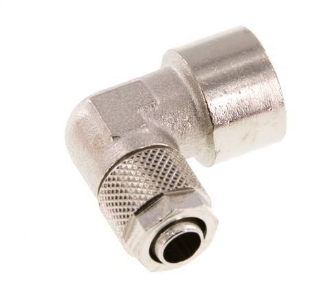 10x8 & G3/8'' Vernikkeld Messing L-Opsteekkoppeling Binnendraad