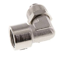 12x10 & G3/8'' Vernikkeld Messing L-Opsteekkoppeling Binnendraad [2 Stuks]