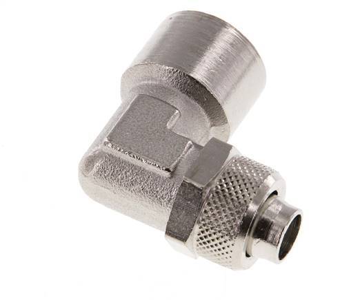 12x10 & G3/8'' Vernikkeld Messing L-Opsteekkoppeling Binnendraad [2 Stuks]