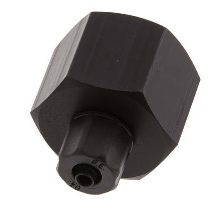 6x4 & G1/2'' Aluminium Rechte Opsteekkoppeling Binnendraad