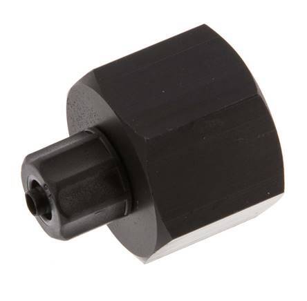 6x4 & G1/2'' Aluminium Rechte Opsteekkoppeling Binnendraad