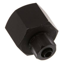 8x6 & G1/2'' Aluminium Rechte Opsteekkoppeling Binnendraad