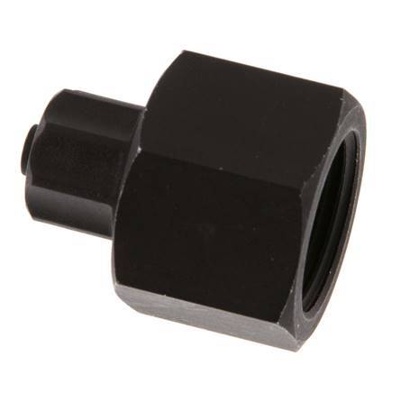 8x6 & G1/2'' Aluminium Rechte Opsteekkoppeling Binnendraad