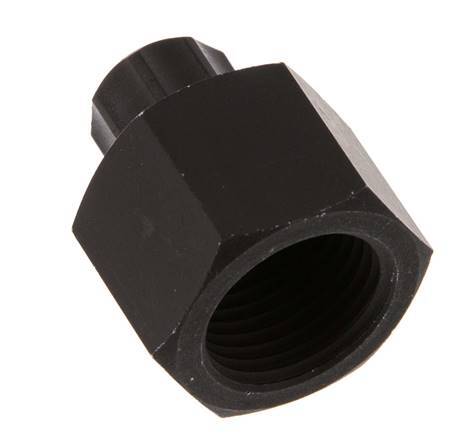 8x6 & G1/2'' Aluminium Rechte Opsteekkoppeling Binnendraad