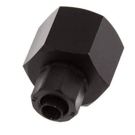 10x8 & G1/2'' Aluminium Rechte Opsteekkoppeling Binnendraad
