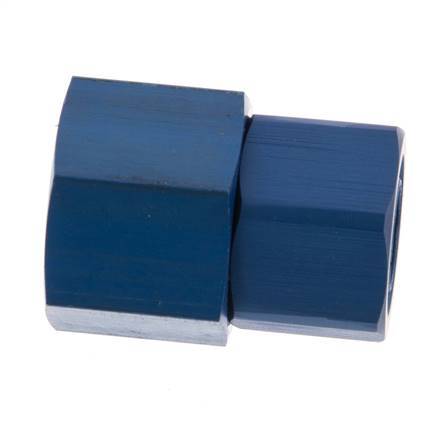 17.6x13 & G1/2'' Aluminium Rechte Opsteekkoppeling Binnendraad