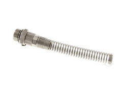 10x8 & G3/8'' Vernikkeld Messing Rechte Opsteekkoppeling Buitendraad Buigbescherming [2 Stuks]