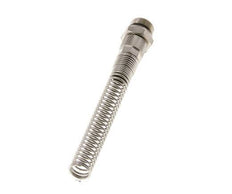 10x8 & G3/8'' Vernikkeld Messing Rechte Opsteekkoppeling Buitendraad Buigbescherming [2 Stuks]