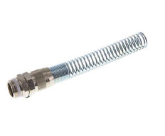 15x12 & G1/2'' Vernikkeld Messing Rechte Opsteekkoppeling Buitendraad PTFE Buigbescherming