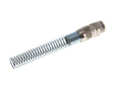 15x12 & G1/2'' Vernikkeld Messing Rechte Opsteekkoppeling Buitendraad PTFE Buigbescherming