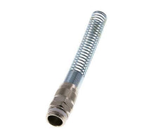 15x12 & G1/2'' Vernikkeld Messing Rechte Opsteekkoppeling Buitendraad PTFE Buigbescherming
