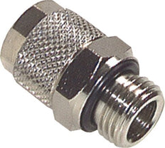 5x3 & M5 Nickel plated Brass Straight Push-on Fitting with Male Threads NBR [10 Pieces]